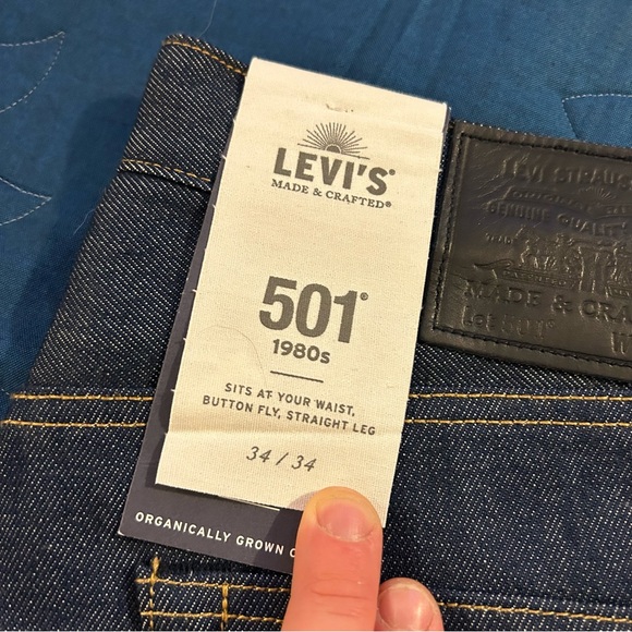 Levi’s Made and Crafted 501 80’s Selvedge Denim - Picture 2 of 8